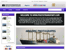 Tablet Screenshot of phototransport.com